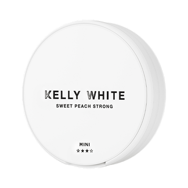 Kelly White Kelly White Sweet Peach Mini Strong nikotino maišeliai