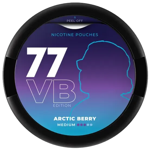 77 77 Arctic Berry Medium nicotine pouches