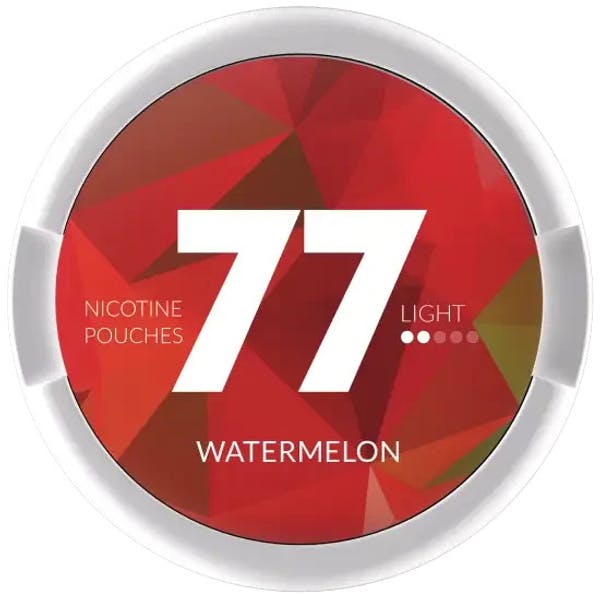 77 77 Watermelon Light nicotine pouches
