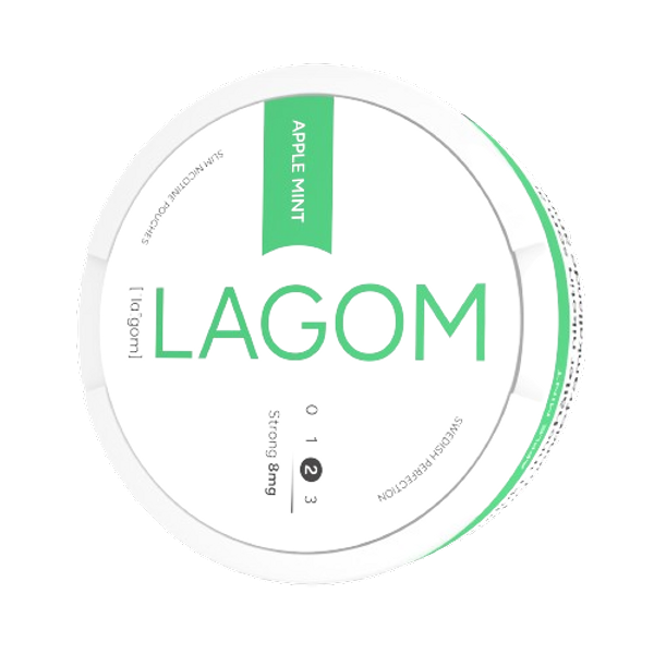 LAGOM Lagom Apple Mint Strong 8mg nikotinové sáčky