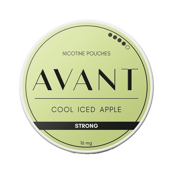 Avant Avant Cool Iced Apple Strong nikotínové vrecká