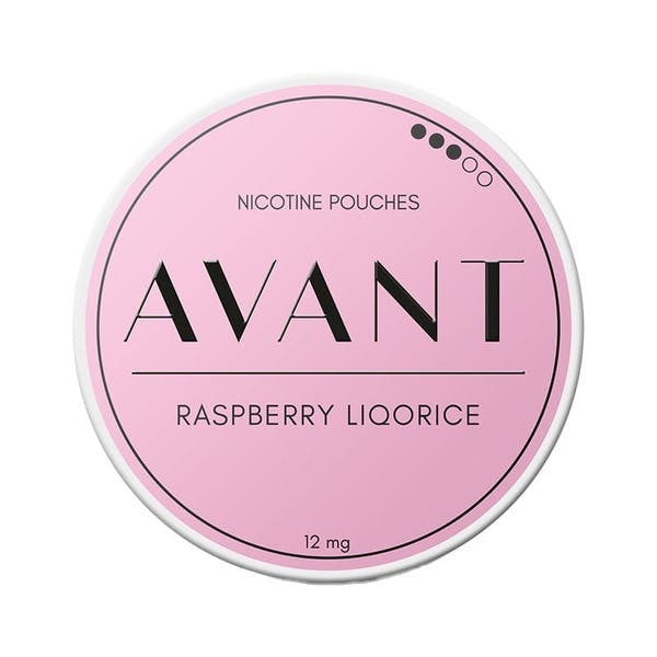 Avant Avant Raspberry Liqorice nikotínové vrecká