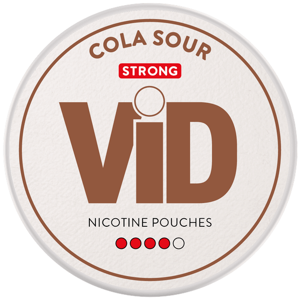 ViD Sour Cola Strong nikotinportioner