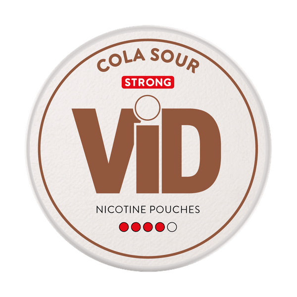 ViD Sour Cola Strong nikotinportioner