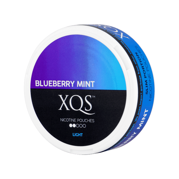 Νικοτίνης φακελάκια XQS Blueberry Mint Light