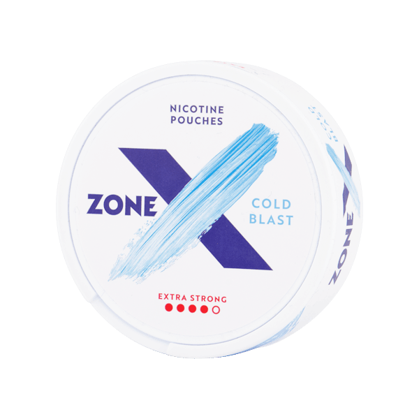 ZoneX Cold Blast Extra Strong nikotinportioner