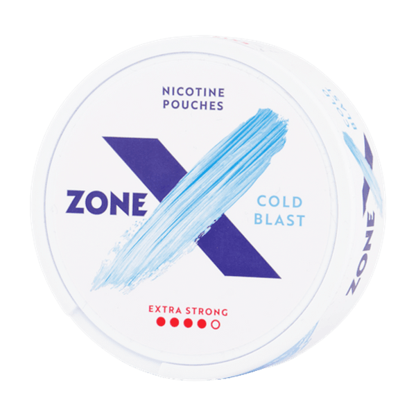 ZoneX Cold Blast Extra Strong nikotinportioner