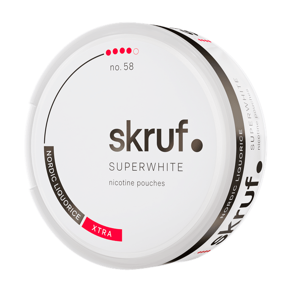 SKRUF Nordic Liquorice Xtra no 58 nikotiinipussit