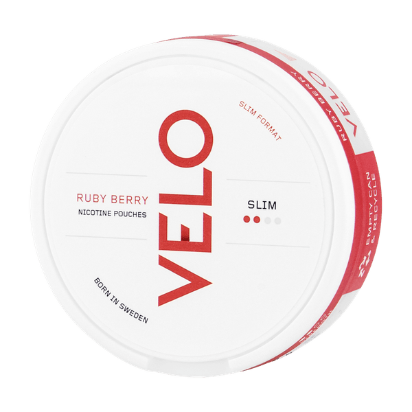 VELO Ruby Berry Slim nicotine pouches