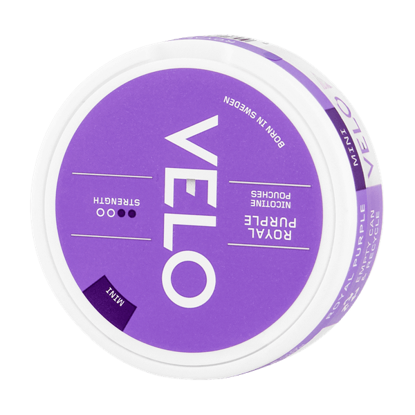 VELO Royal Purple Mini nicotine pouches