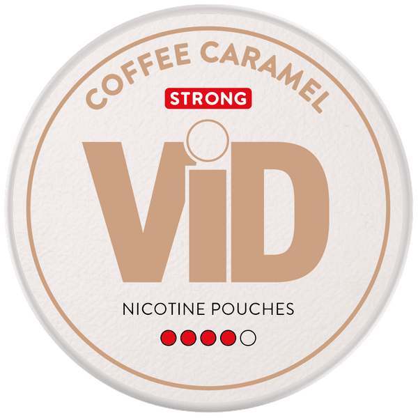 ViD Coffee Caramel Strong nicotinezakjes