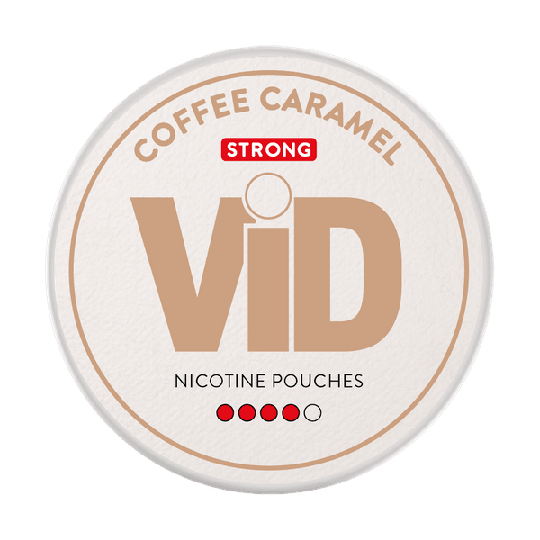 ViD Coffee Caramel Strong nikotinportioner