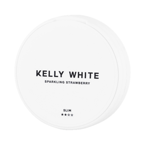 Kelly White Sparkling Strawberry nikotīna spilventiņi