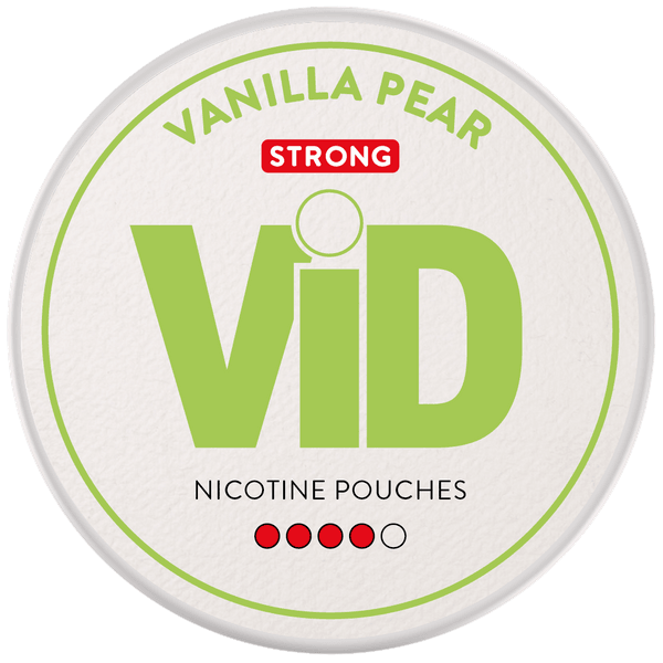 ViD Vanilla Pear Strong nikotinportioner