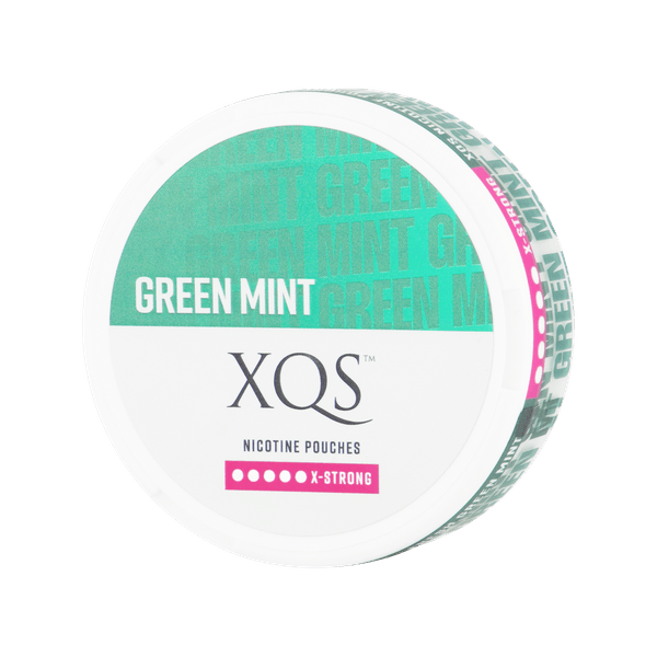 XQS Green Mint X-Strong nicotine pouches