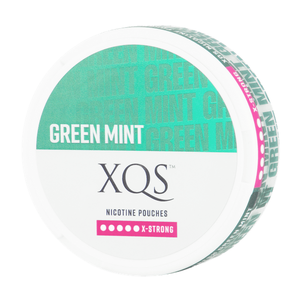 Pochette di nicotina XQS Green Mint X-Strong