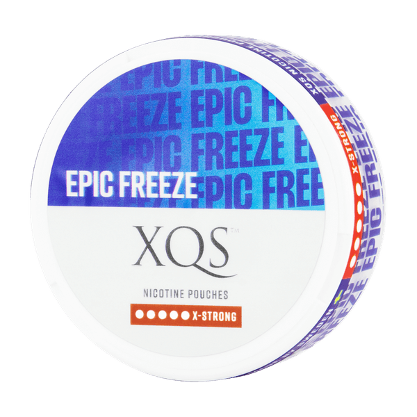 XQS Epic Freeze X-Strong nikotīna spilventiņi