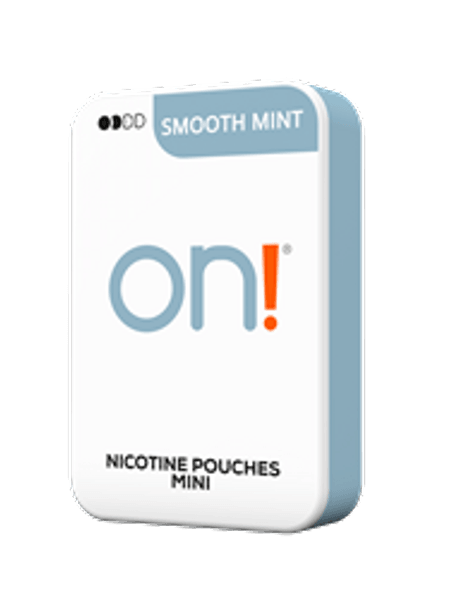 on! Smooth Mint 3mg nicotinezakjes