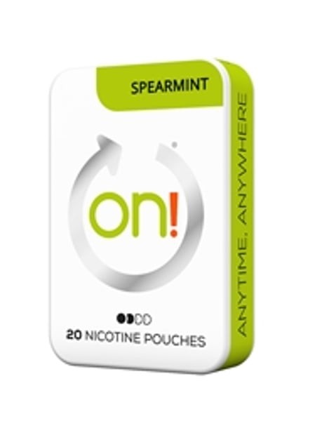 on! Spearmint 3mg nikotiinipussit