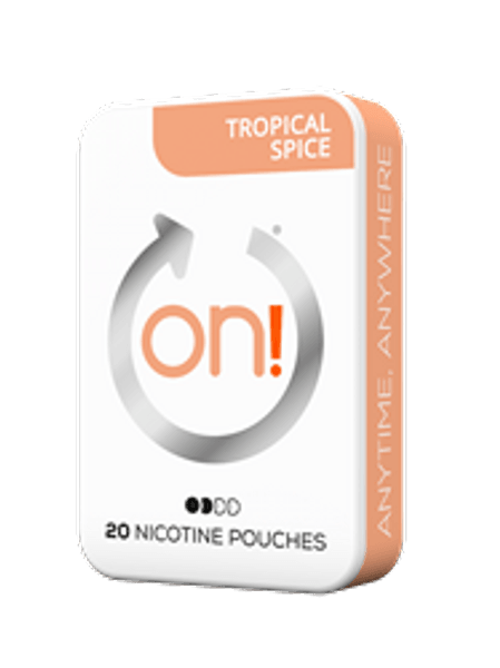 on! Tropical Spice 3mg nicotinezakjes