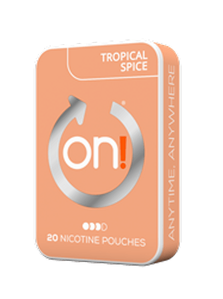 on! Tropical Spice 6mg Nikotinbeutel