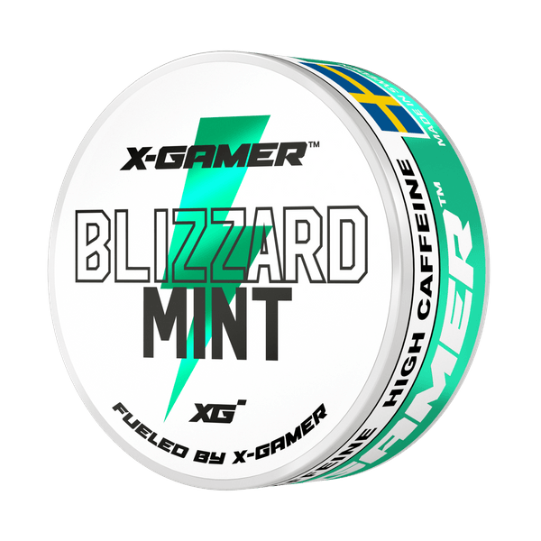 X-Gamer Blizzard Mint nikotinportioner