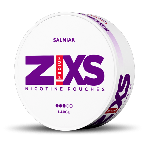 ZIXS Salmiak Slim nicotine pouches