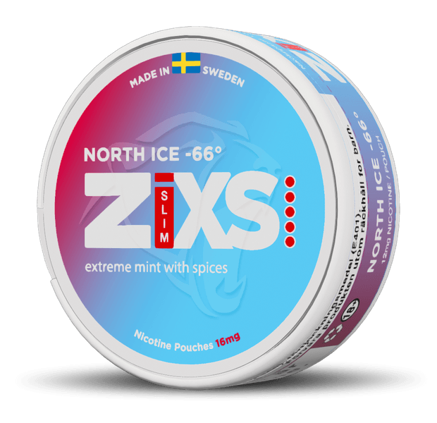 Νικοτίνης φακελάκια ZIXS North Ice 66