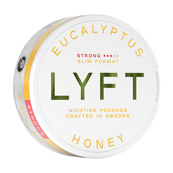 Pochette di nicotina LYFT Eucalyptus & Honey Slim Strong