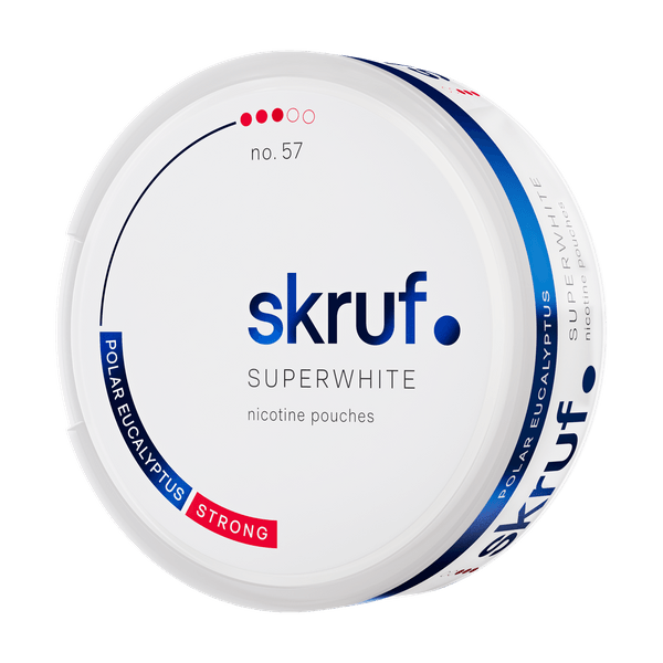 SKRUF Polar Eucalyptus Strong no 57 nikotinportioner