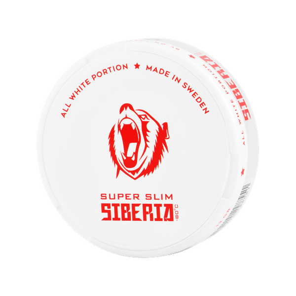 SIBERIA SUPER SLIM nicotine pouches