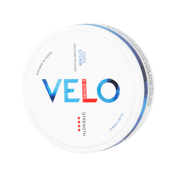 VELO Cool Storm X-Strong nicotine pouches