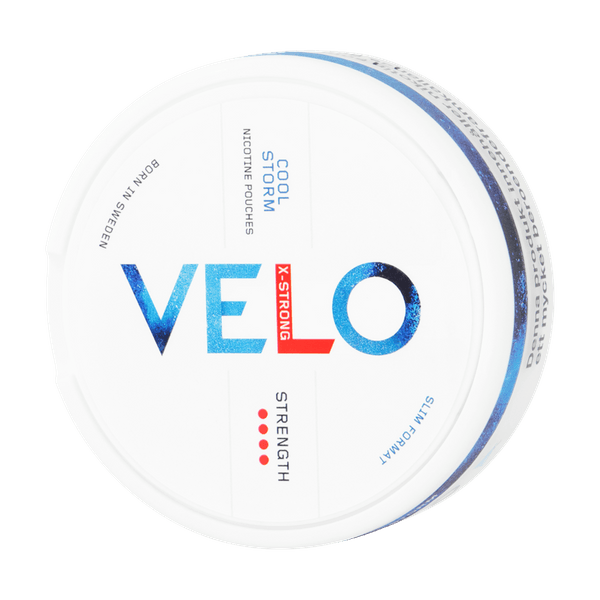 VELO Cool Storm X-Strong nicotine pouches