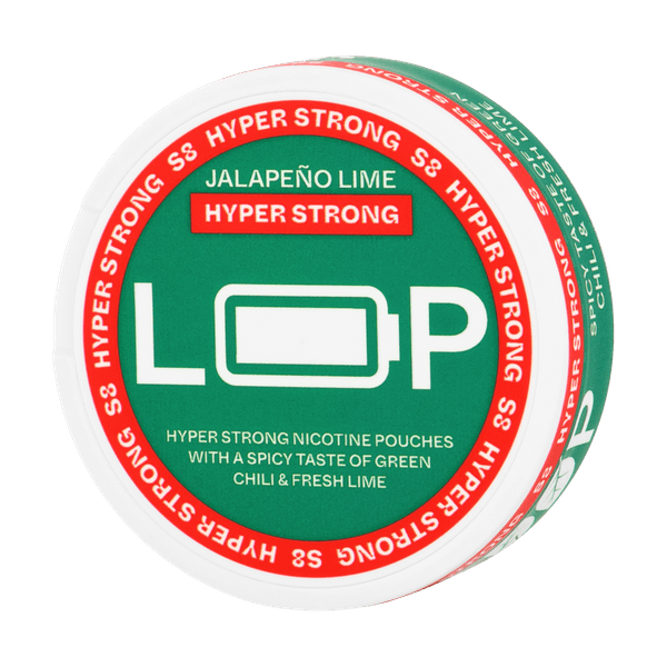 Poches de nicotine LOOP JALAPENO LIME HYPER