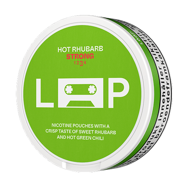 LOOP Hot Rhubarb Strong Nikotinbeutel