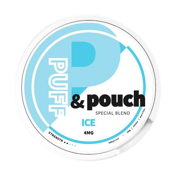 Puff and Pouch Ice 4mg nikotínové vrecúška