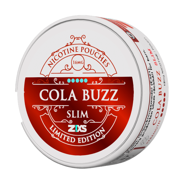 Poches de nicotine ZIXS Cola Buzz