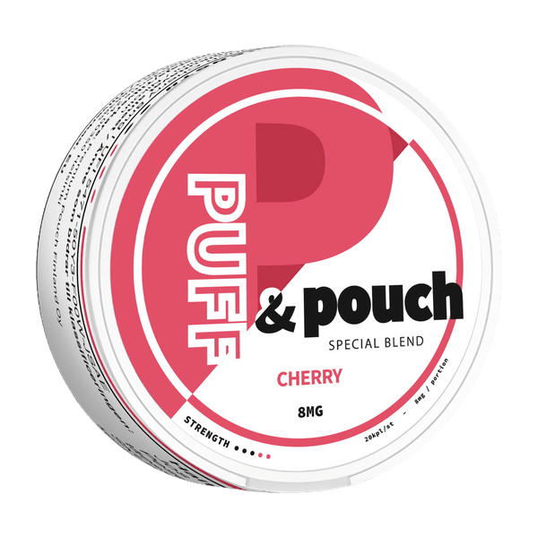 Puff and Pouch Cherry 8mg Snus