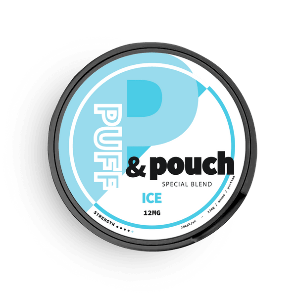 Puff and Pouch ICE strong 12mg nikotīna spilventiņi