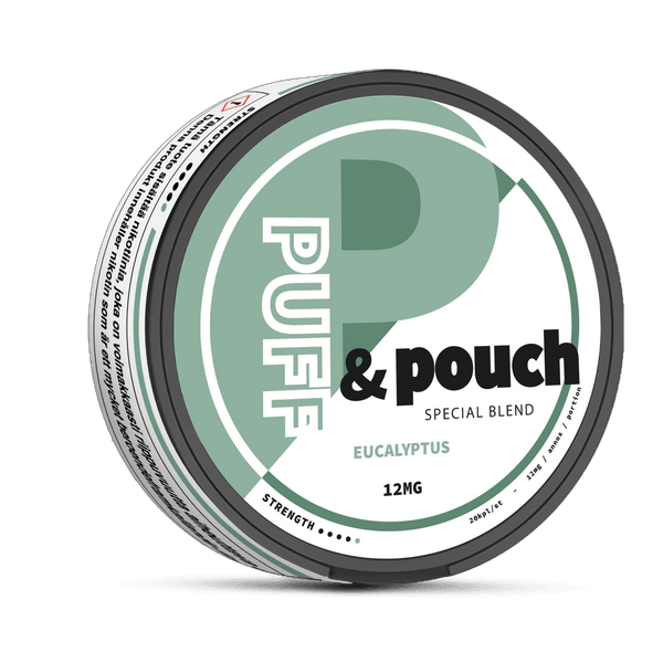 Puff and Pouch Eucalyptus 12mg nicotine pouches