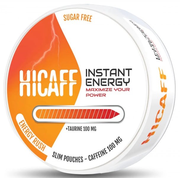 Νικοτίνης φακελάκια Hicaff Energy Rush