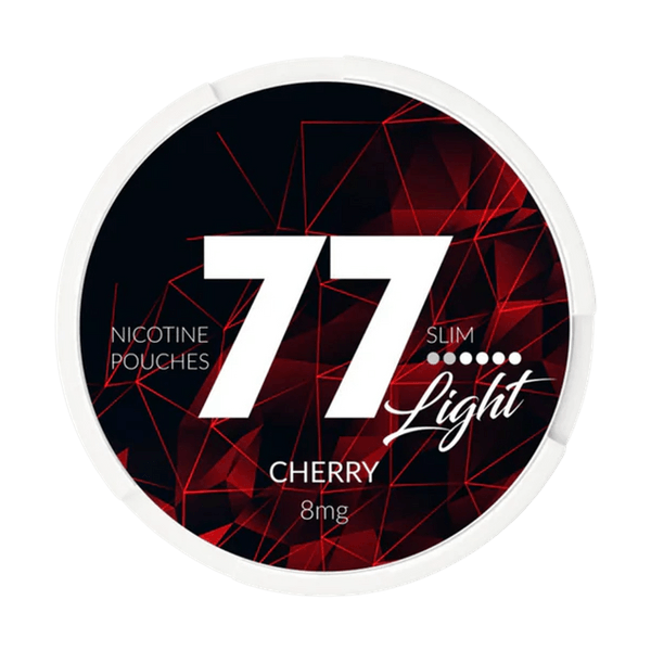 Pouches de nicotina 77 Cherry Light 8mg