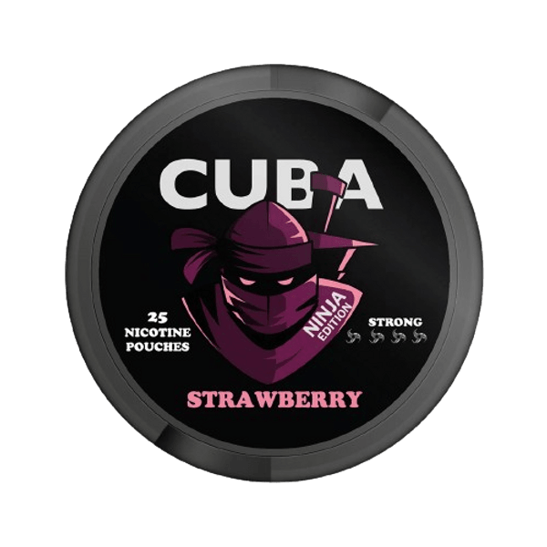 CUBA Ninja Strawberry nicotinezakjes