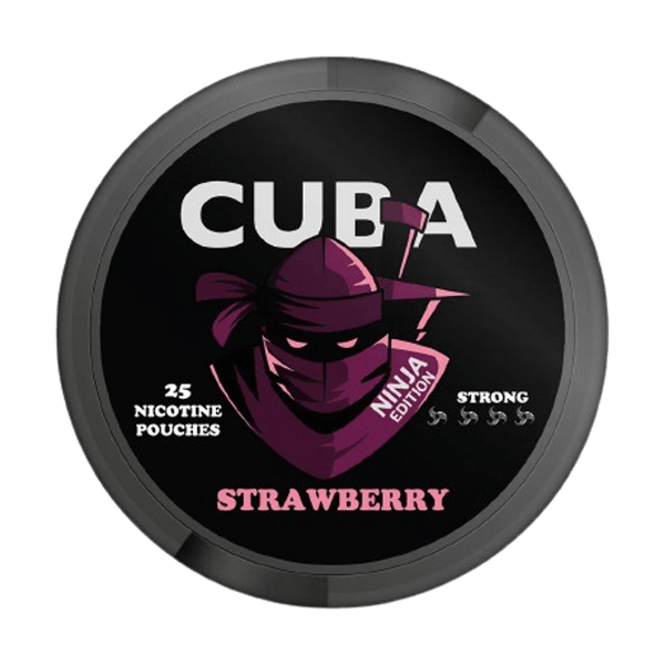 CUBA Ninja Strawberry nikotiinipadjad