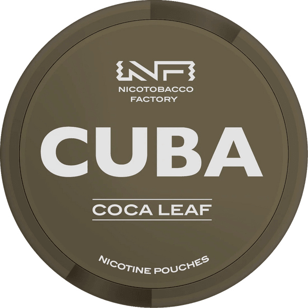 Νικοτίνης φακελάκια CUBA Coca Leaf