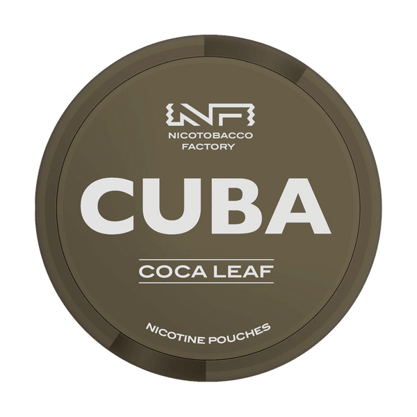 Νικοτίνης φακελάκια CUBA Coca Leaf