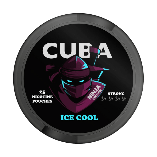 CUBA Ninja Ice Cool nikotino maišeliai