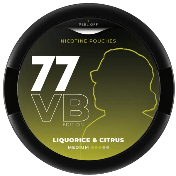 77 Liquorice & Citrus Medium Valtteri Bottas Nikotinbeutel