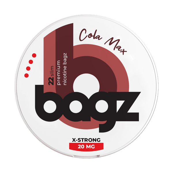 Bagz Bagz Cola 8mg nikotino maišeliai