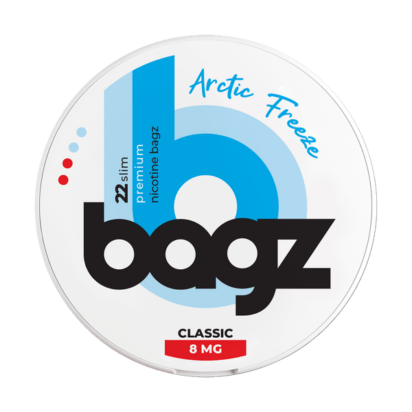 Bagz Bagz Arctic Freeze 8mg nicotine pouches